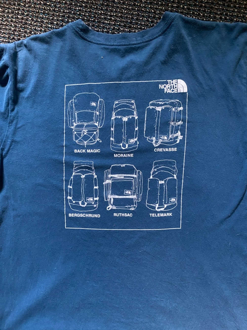 The North Face Men's Teal Short Sleeve Logo Tee